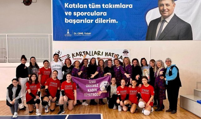 Her yerde kadın her yerde spor