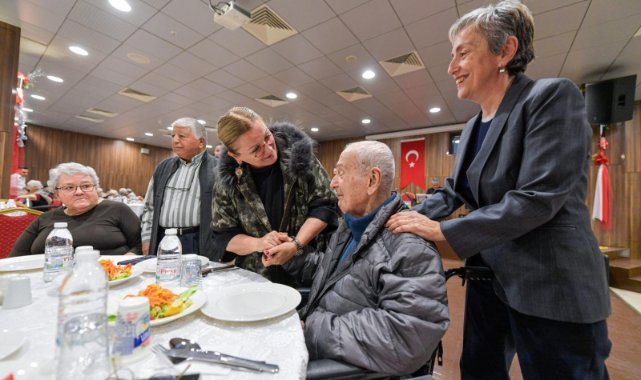 Huzurevinde iftar buluşması