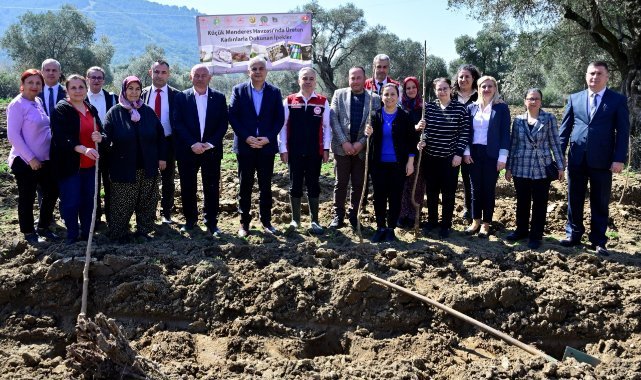 İzmir’de Kadın Çiftçilere Destek: Dut Fidanları Toprakla Buluştu