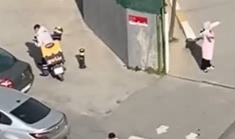 Trafikte kavga etti, ardından arabayla çarpıp kaçtı