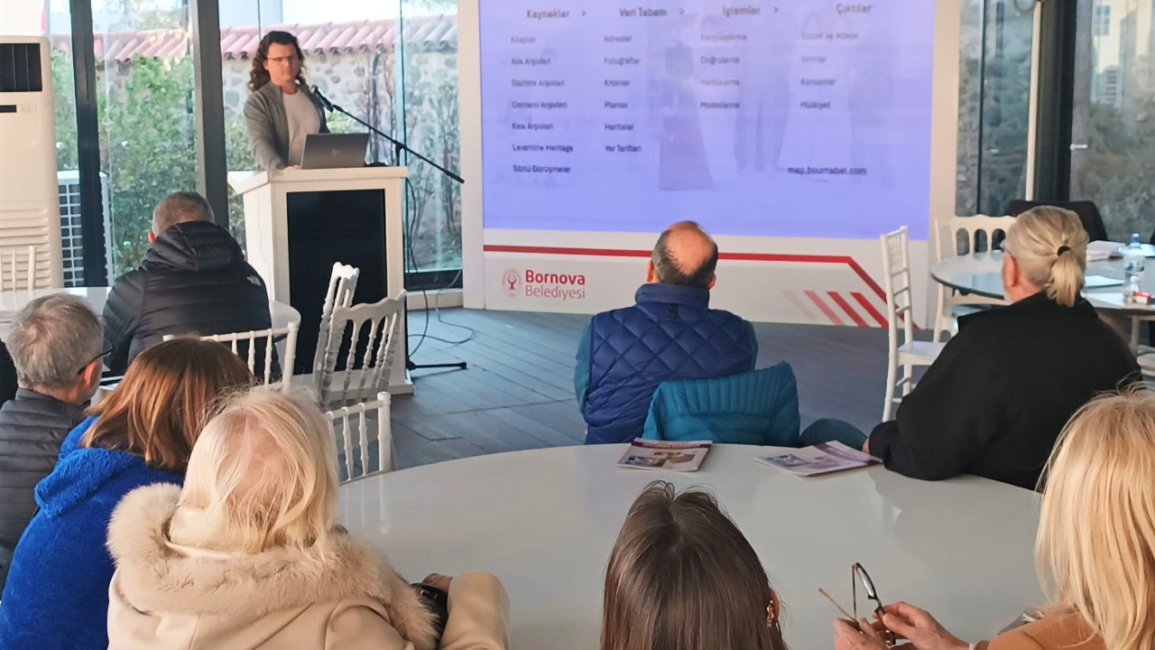 Bornova’nın geçmişi dijital haritayla geleceğe taşınıyor