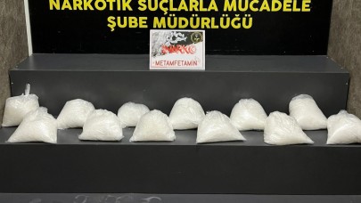 Torbalı'da polisin durdurduğu araçtan metamfetamin çıktı