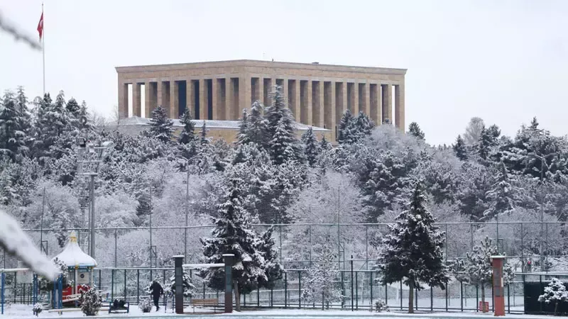 Ankara'da kar ve fırtına uyarısı