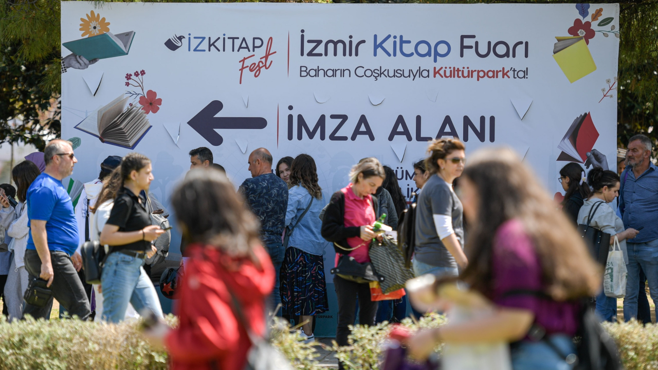 İZKİTAPFEST, baharın coşkusuyla Kültürpark’ta açılıyor