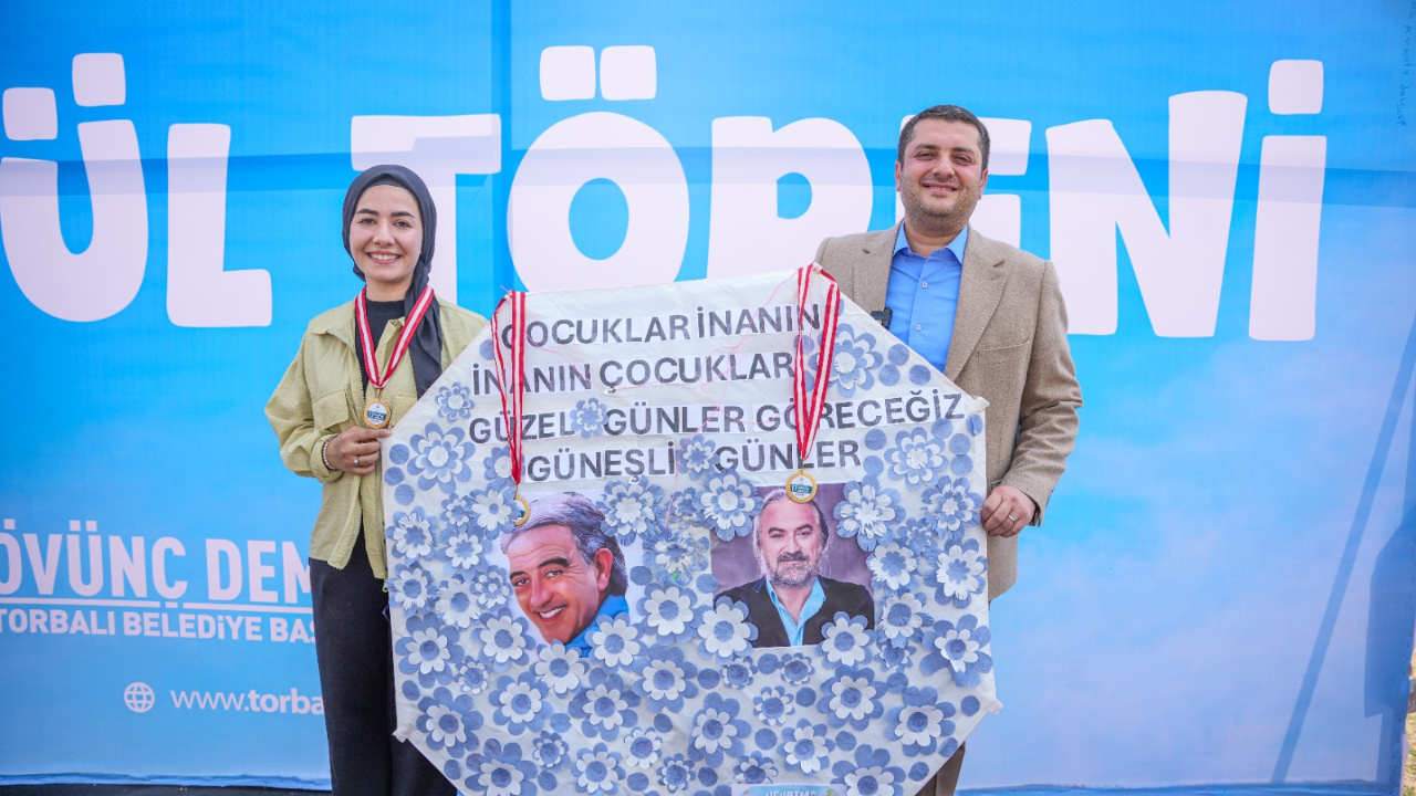 Torbalı Belediyesi 17. Uçurtma Şenliği rengarenk geçti