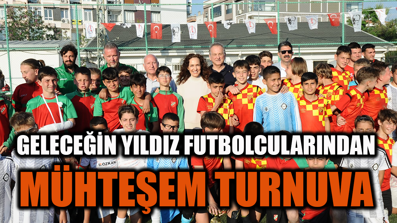 Geleceğin yıldız futbolcularından muhteşem turnuva