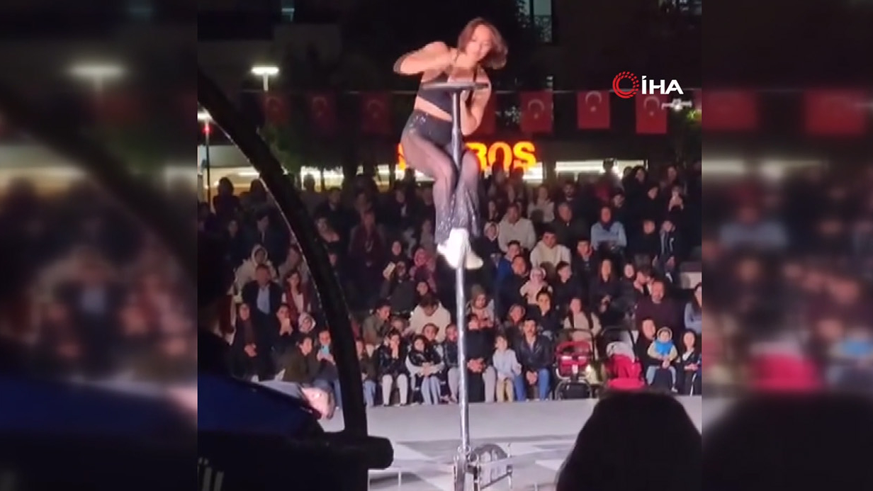 Direk dansının faturası ağır oldu