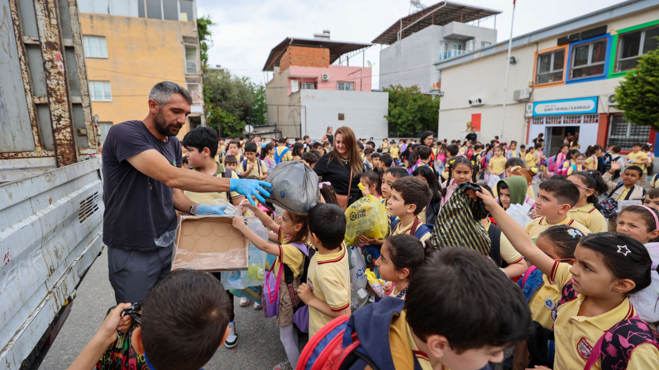 Buca Belediyesi’nin örnek geri dönüşüm çalışması