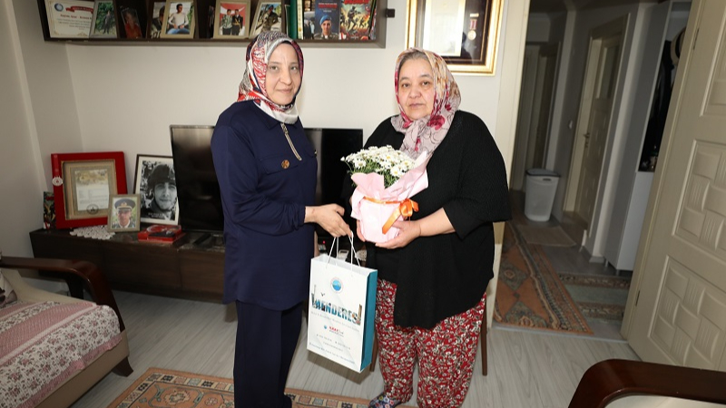 Menderes’te Şehit Anneleri Unutulmadı