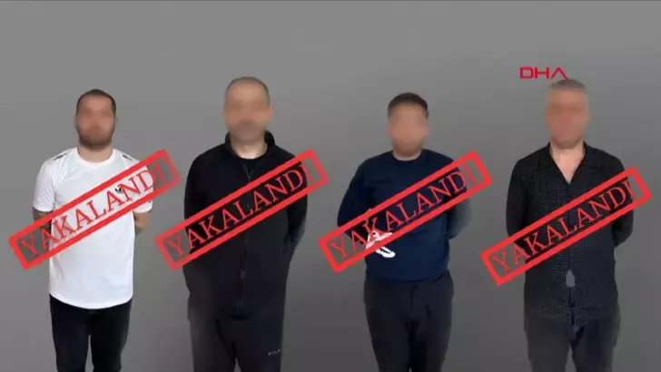 Kırmızı bültenle aranan 4 suçlu yakalanarak, Türkiye'ye getirildi