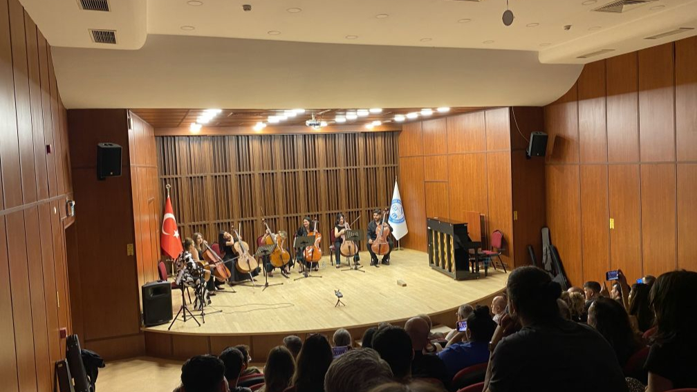 EÜ Devlet Türk Musikisi Konservatuvarında “Viyolonsel Dinletisi”