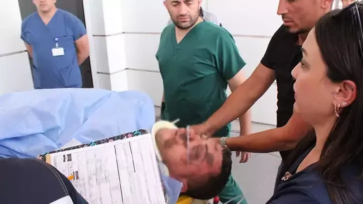 17 saat sonra bilinci kapalı bulunan Mustafa, motosiklet kazası geçirmiş