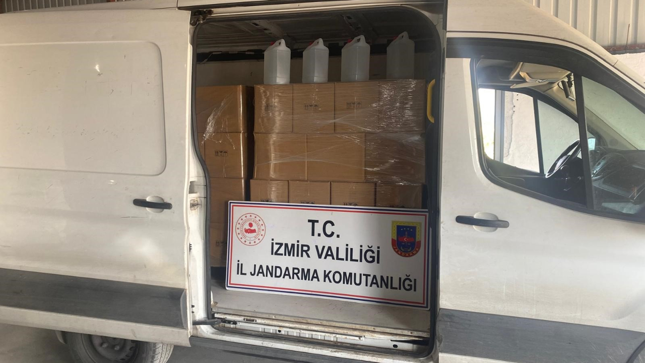 10 milyon liralık kaçak alkol operasyonu