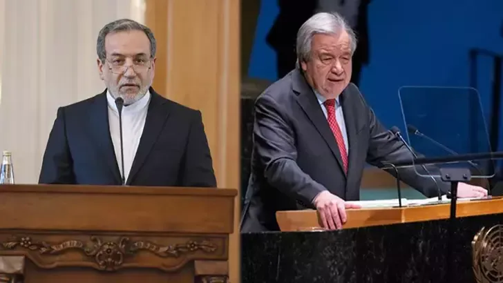 İran Dışişleri Bakanı Arakçi, BM Genel Sekreteri Guterres ile telefonda görüştü