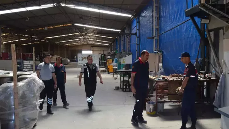 Aksaray'da fabrikada patlama: 1 ölü, 3 yaralı