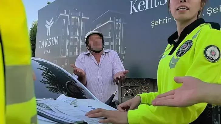Alkollü motosiklet sürücüsüne 20 bin TL ceza