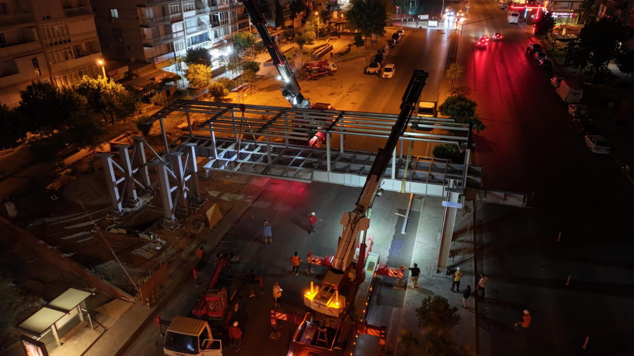 Yeni Girne Caddesi yayalar için daha güvenli oluyor
