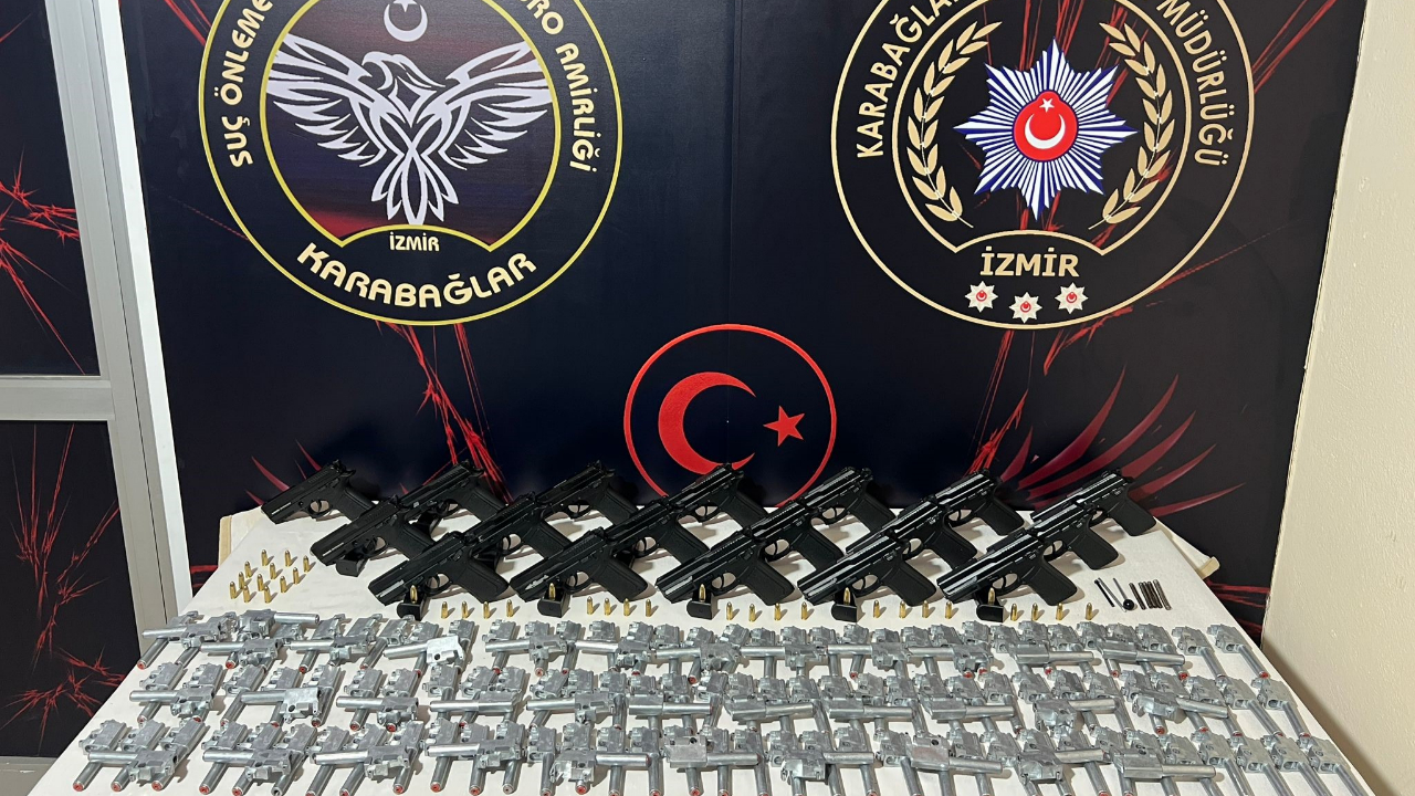 İzmir'de silah ticareti operasyonu
