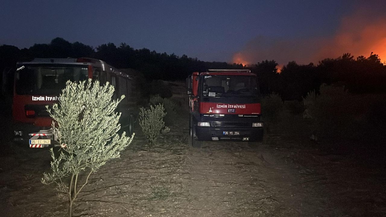 Urla’da yangın kontrol altına alındı