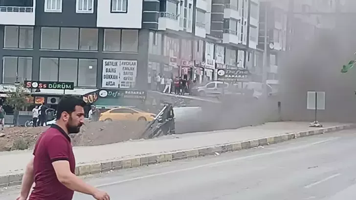 Bitlis’te doğal gaz hattında patlama