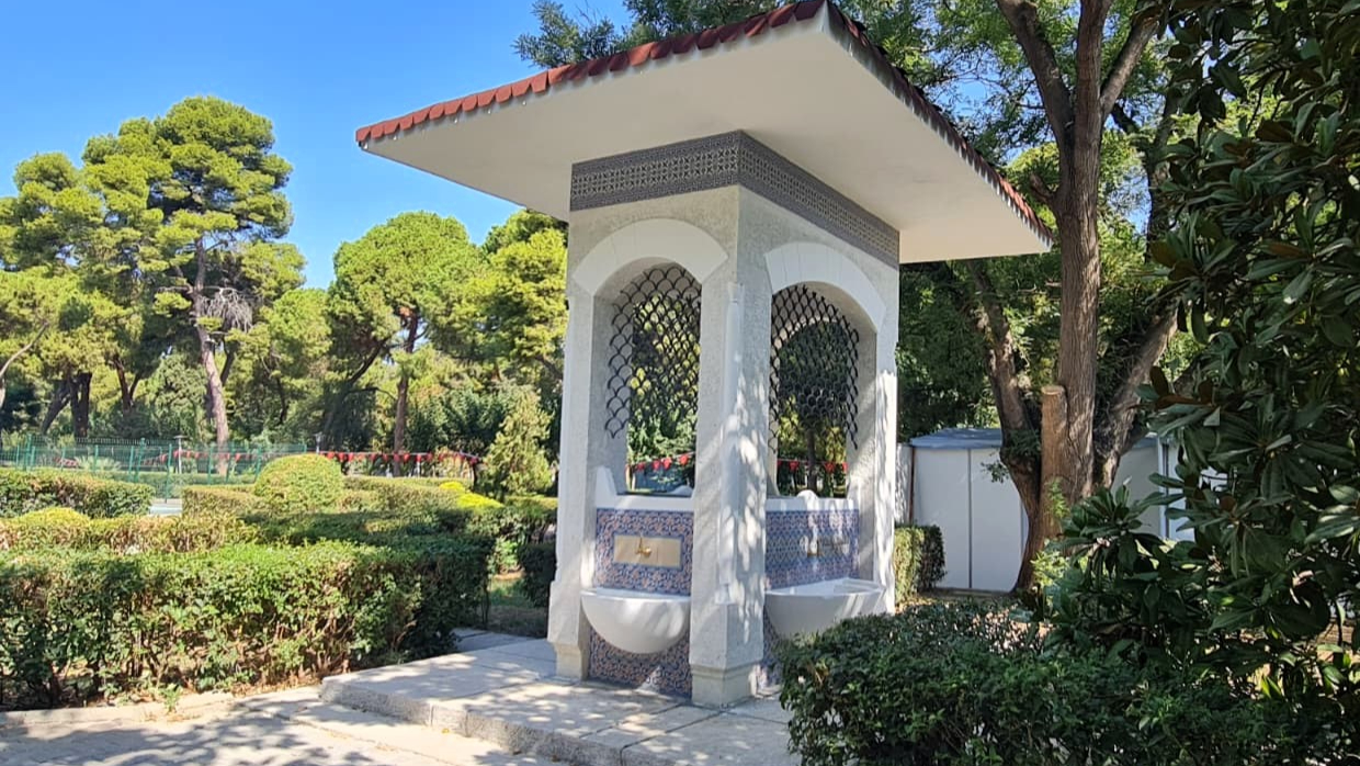 Kültürpark’ın tarihi çeşmesi 94’üncü İEF’na hazır