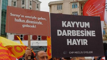 Kayyum nöbeti sürüyor