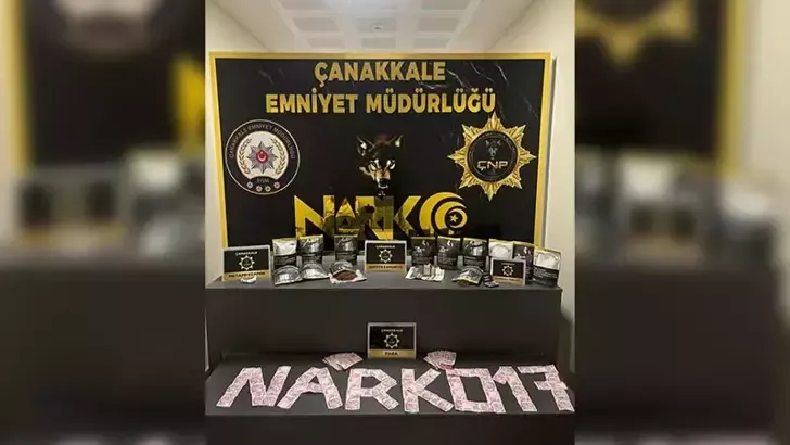Çanakkale'de uyuşturucu operasyonu: 2 tutuklama