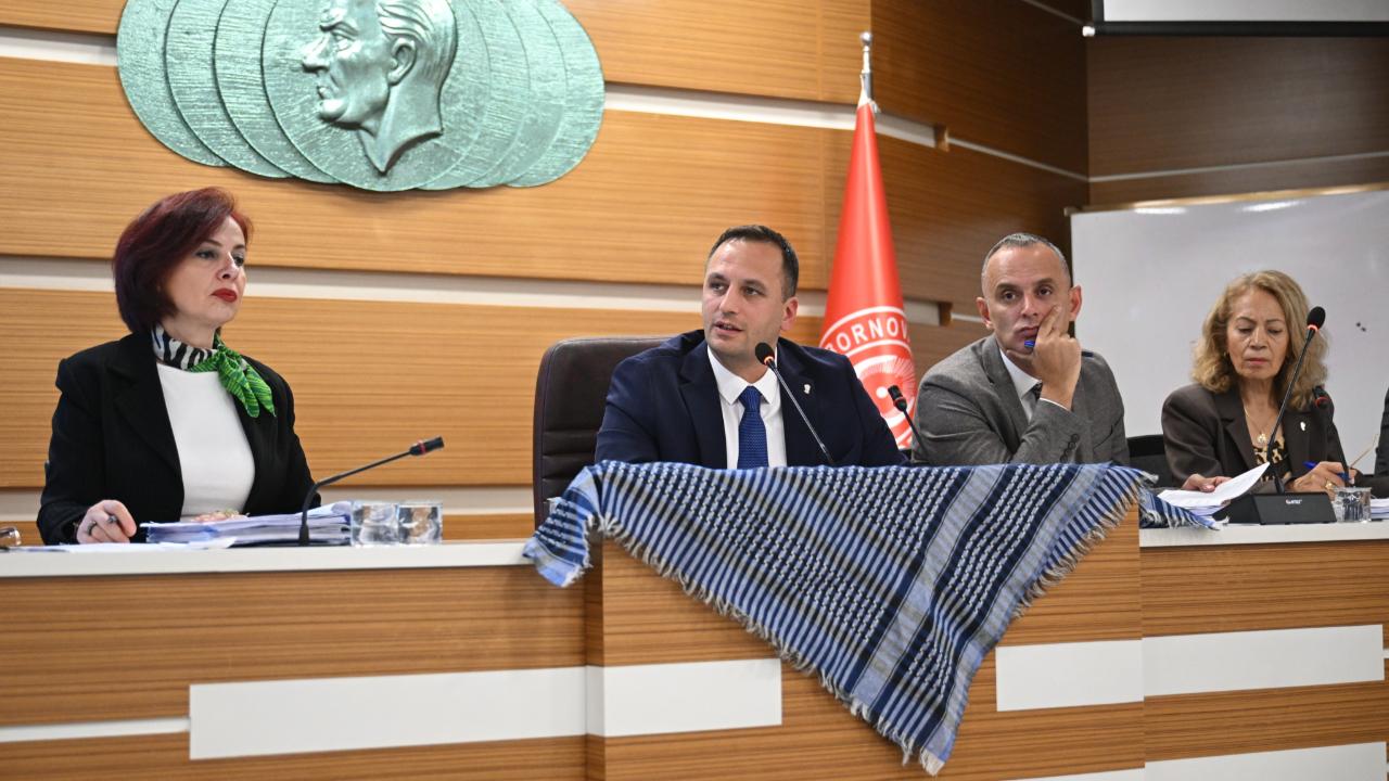 Başkan Eşki'den Filistin'e destek
