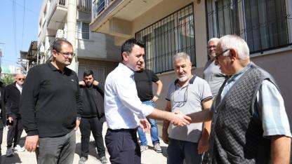 Başkan Önal, asfalt çalışmalarını yerinde inceledi