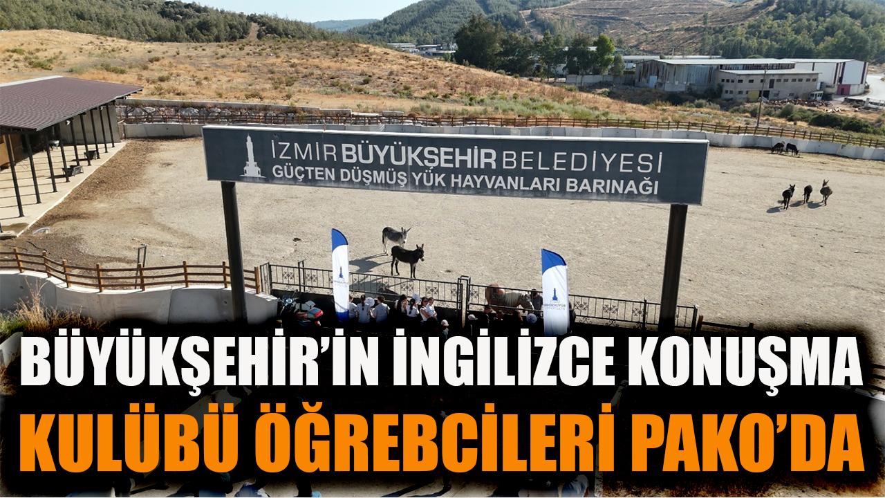 Büyükşehir'in İngilizce Konuşma Kulübü öğrencileri Pako'da