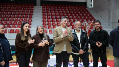Başkan Serkan Acar'a doğum günü sürprizi