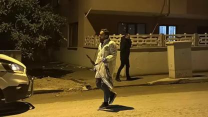 Babasına tabancayla ateş açan şüpheli gözaltında