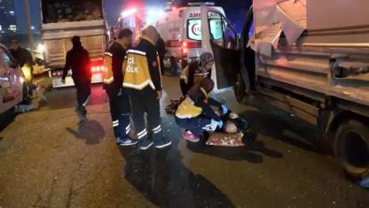 Bağcılar TEM Otoyolu'nda zincirleme kaza