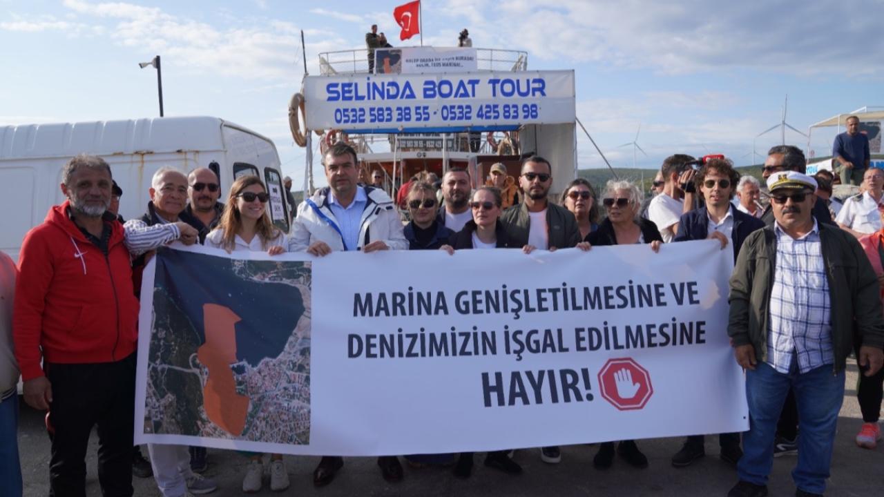 Başkan Yetişkin’den Teos Yat Limanı projesine sert tepki