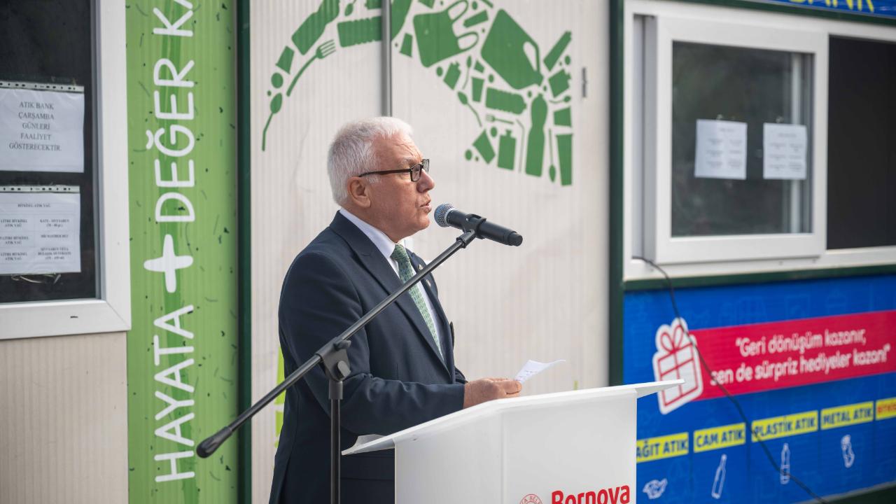 Bornova'dan İzmir’de bir ilk: Atık Bank Projesi açıldı