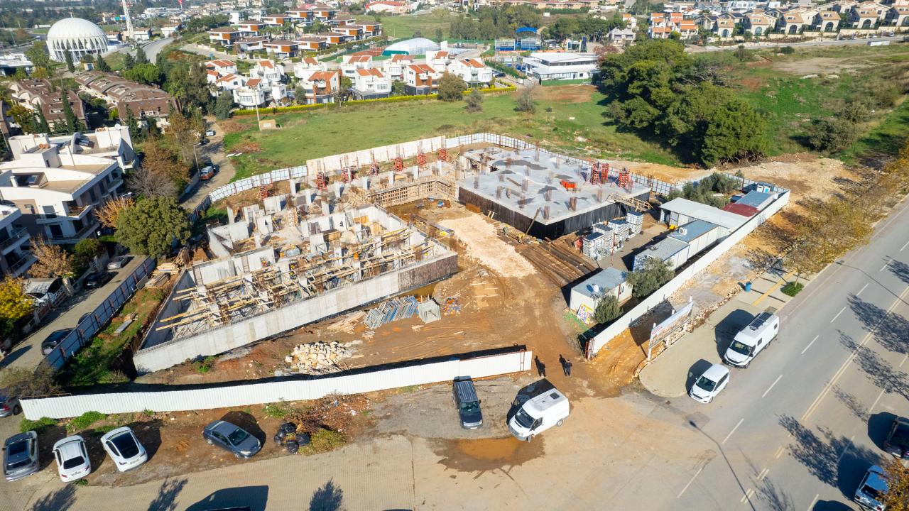 Güzelbahçe'de Kız Öğrenci Yurdu Projesi Hızla Yükseliyor