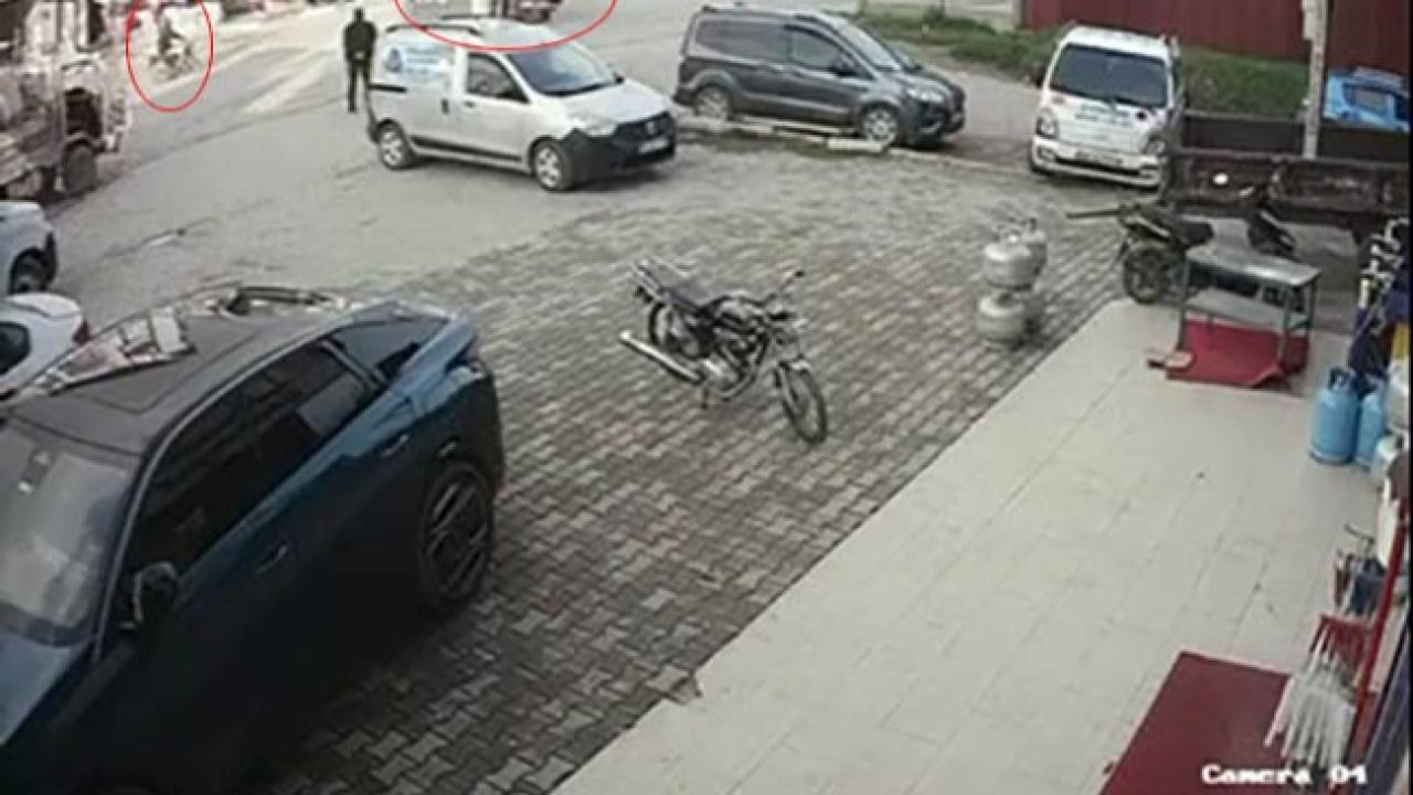 İzmir'de feci kaza kamerada