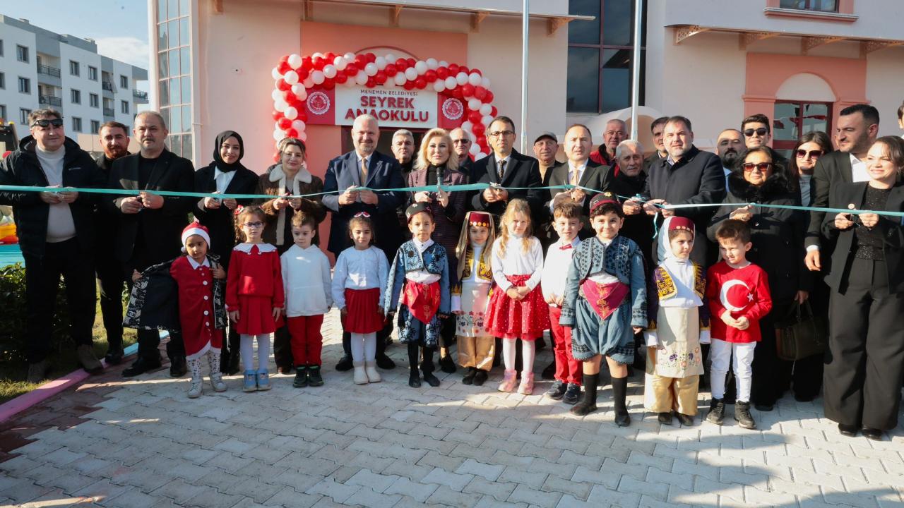 Menemen Belediyesi’nden eğitime bir açılış daha