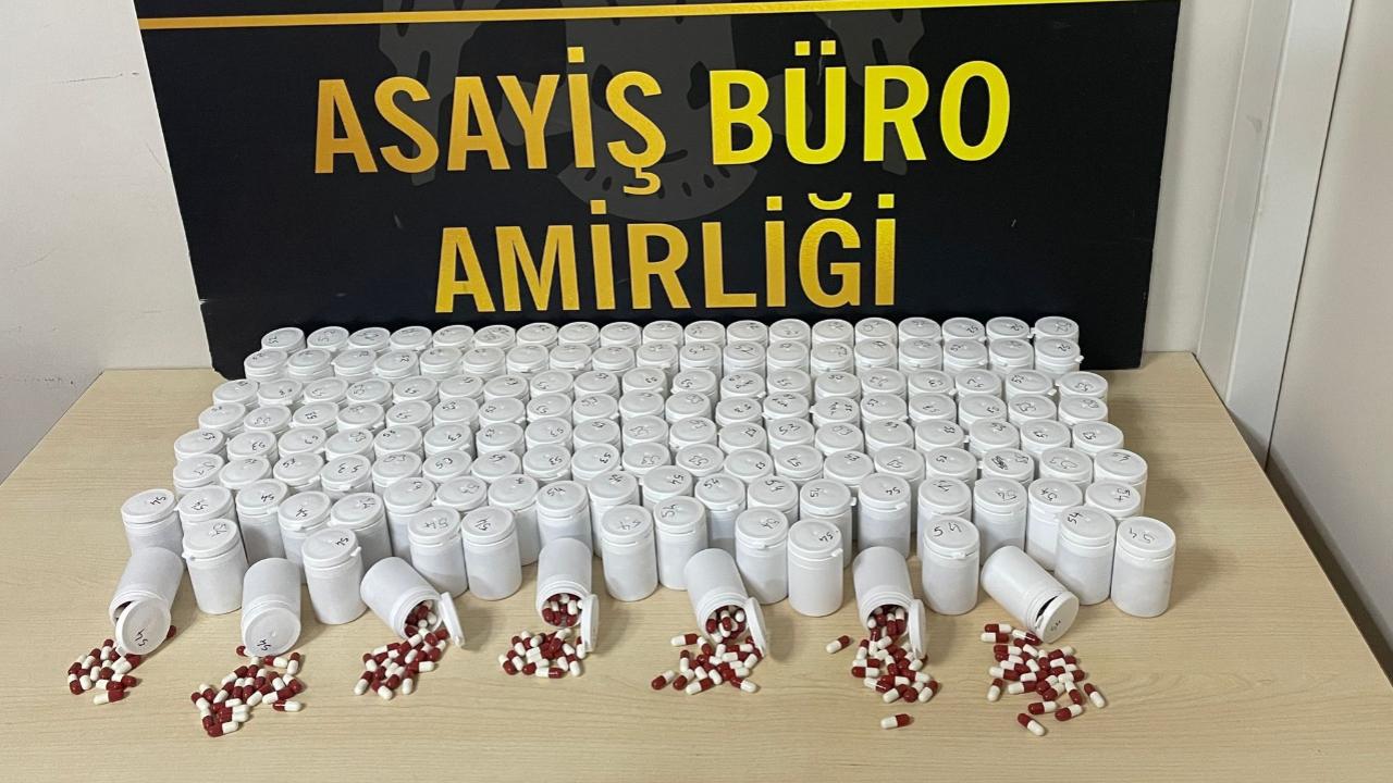 8 bin adet uyuşturucu hapla yakalanan şüpheli tutuklandı