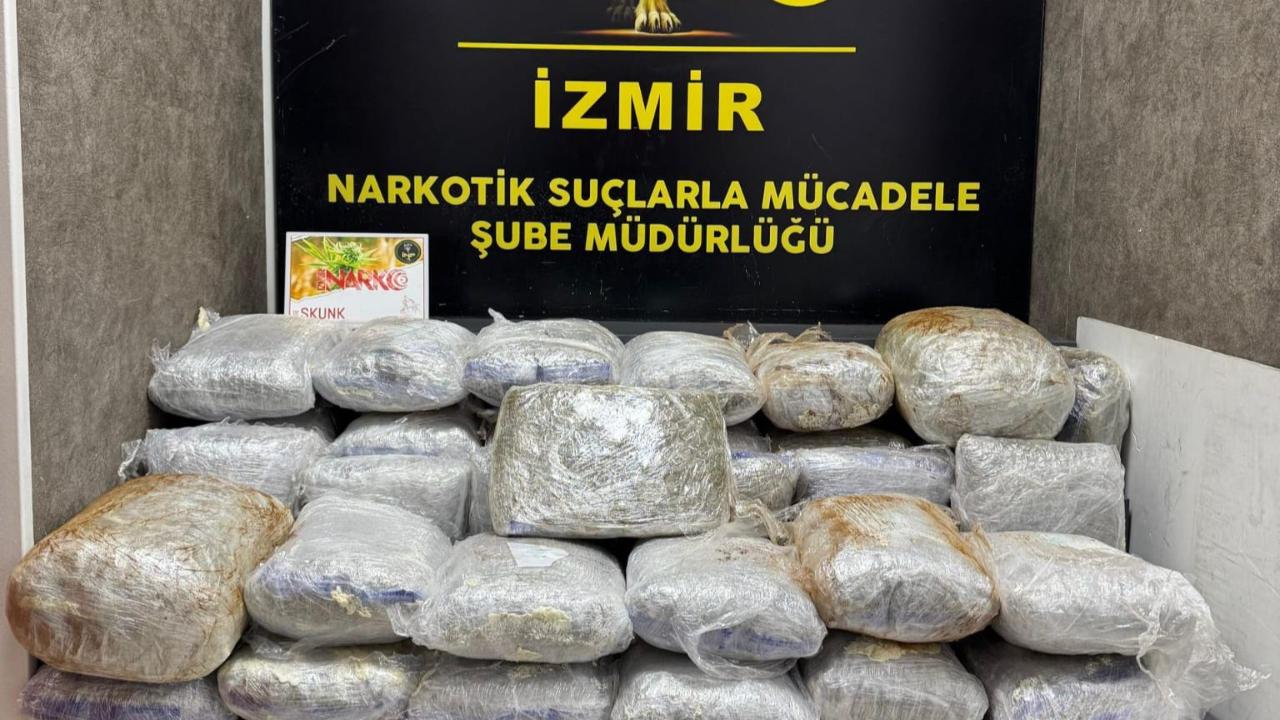 İzmir'de uyuşturucu operasyonu