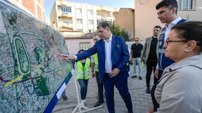 Özmen Caddesi’nde yeni altyapı yağmur sınavını geçti