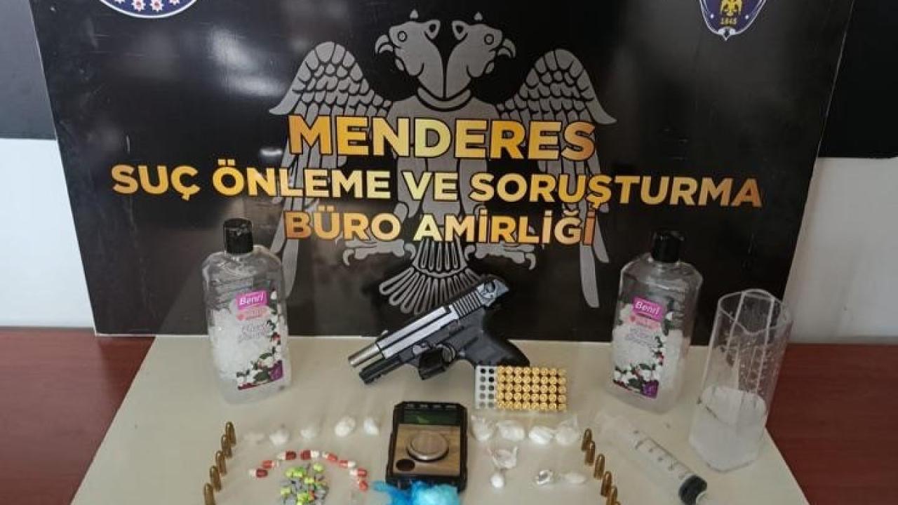 Menderes'te uyuşturucu operasyonu