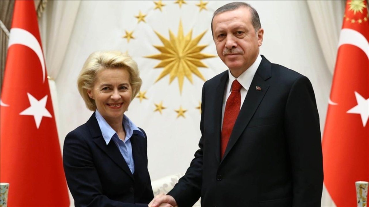Cumhurbaşkanı Erdoğan, Avrupa Birliği Komisyonu Başkanı ile görüştü