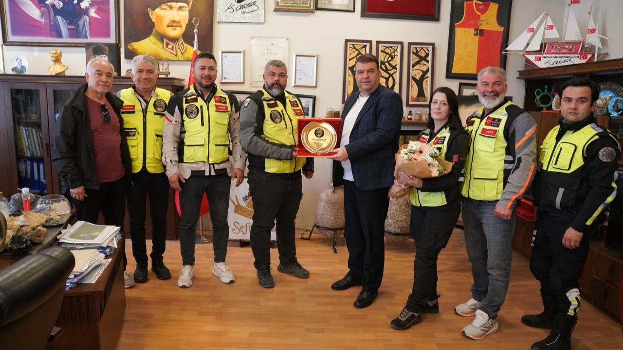 RİEDER Kulübü’nden Başkan İsmail Yetişkin’e teşekkür