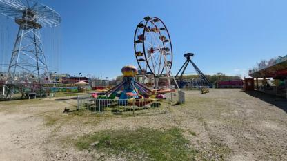 Edirne’de Lunapark faciası