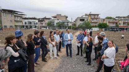 Avrupa’dan Bornova’ya kent bostanı incelemesi