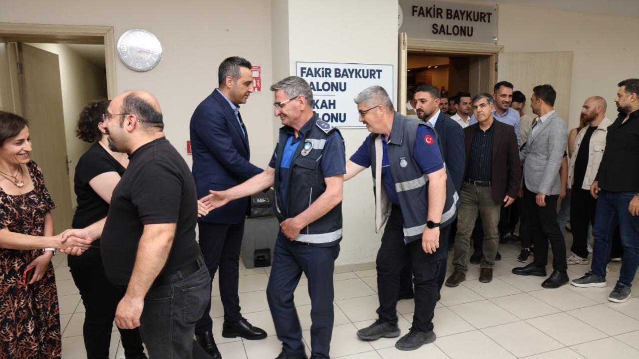 Başkan Yıldız, Personelle Bayram Sevinci Paylaştı