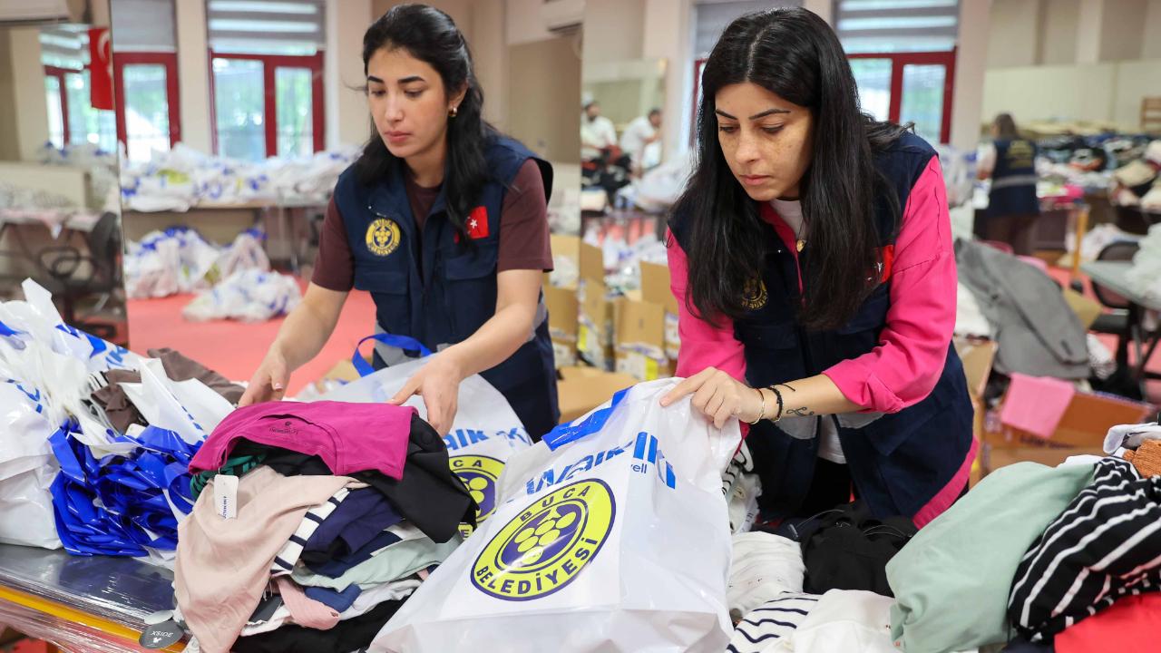 Buca’da bayram dayanışması büyüyor