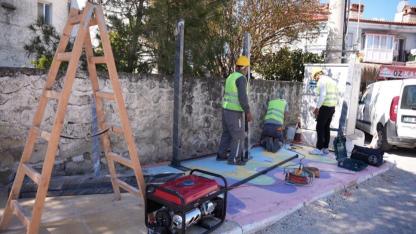 Çeşme Belediyesi'nden trafik güvenliği için kapsamlı çalışma