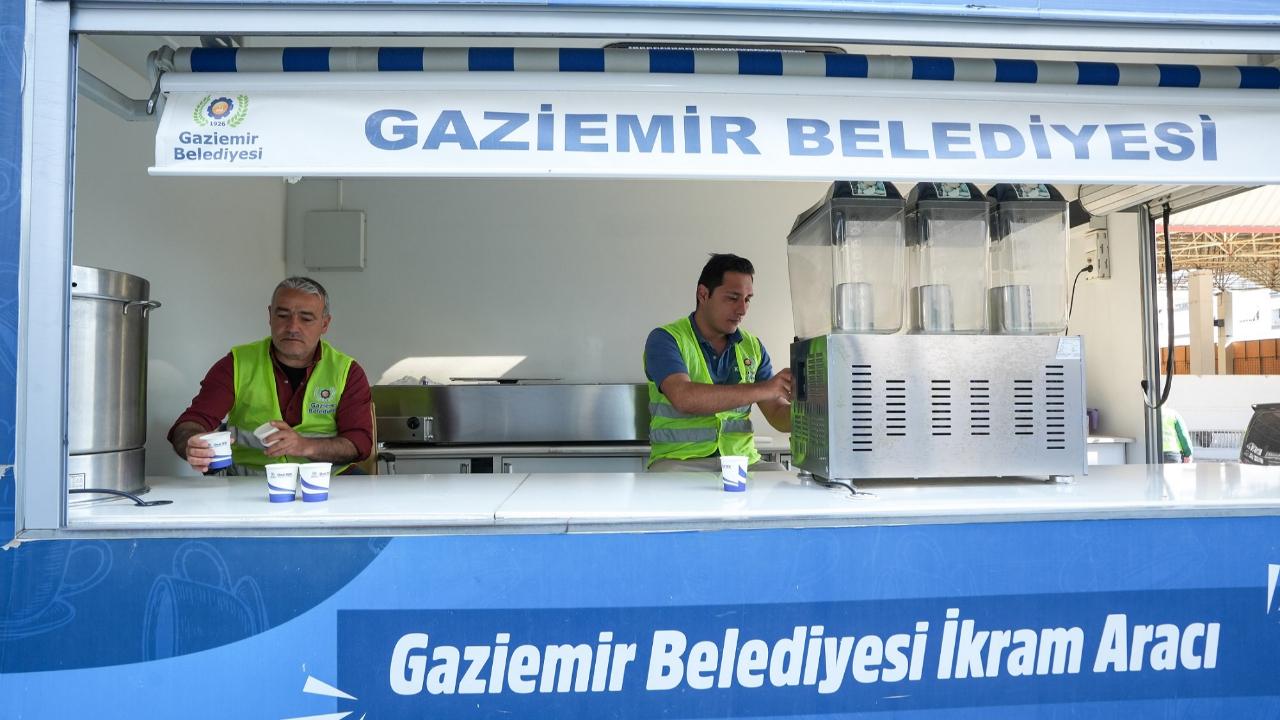 Gaziemir Belediyesi’nden 1.239 aileye taziye hizmeti